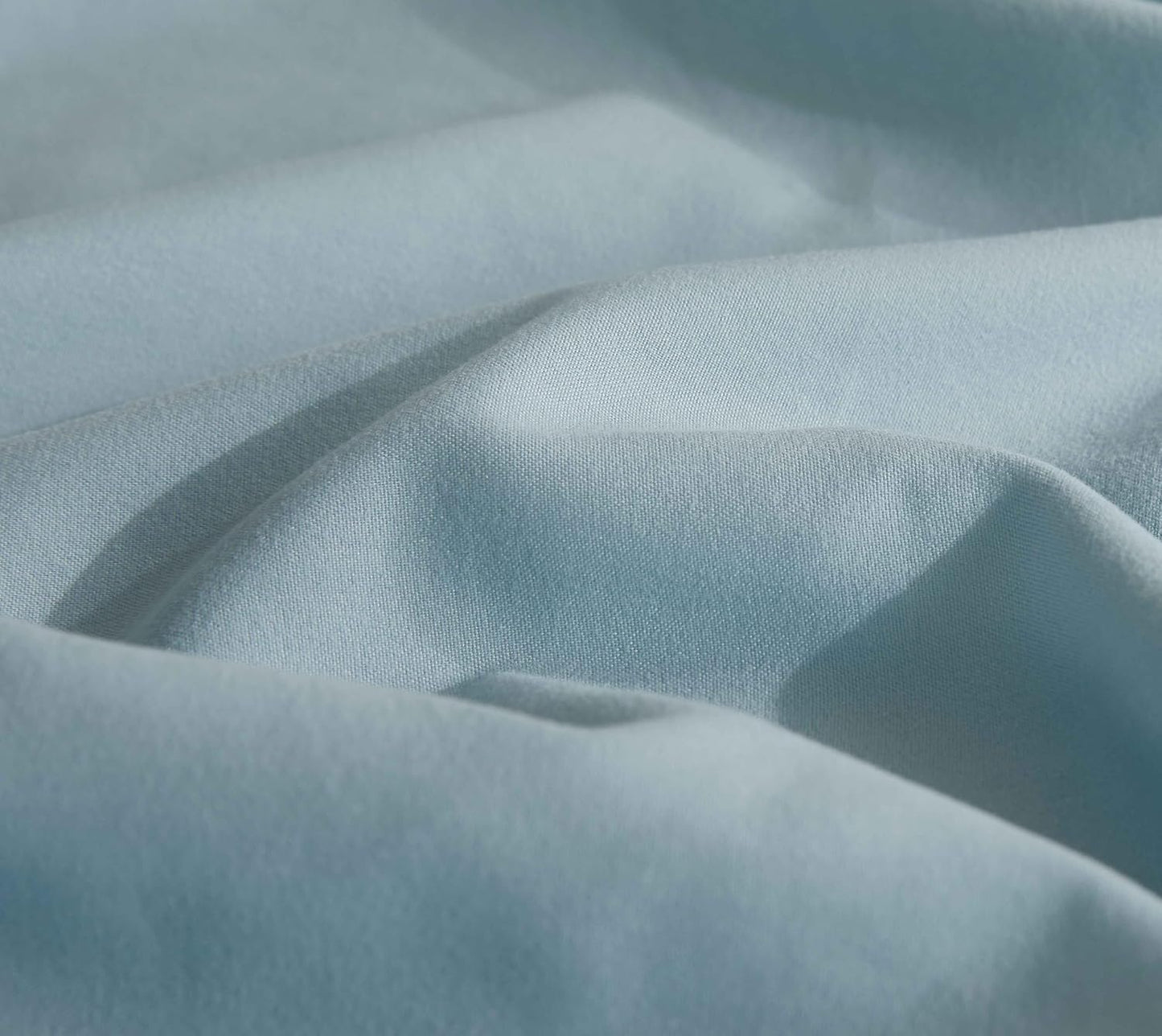 Vintage Washed Microfibre Sheet Set (Blue, Queen)