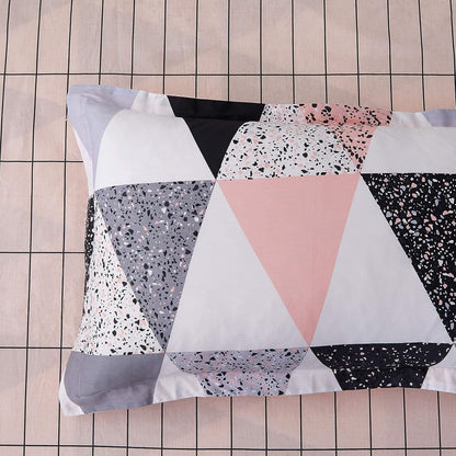 100% Cotton Reversible Quilt Cover Set - Annie - King Size