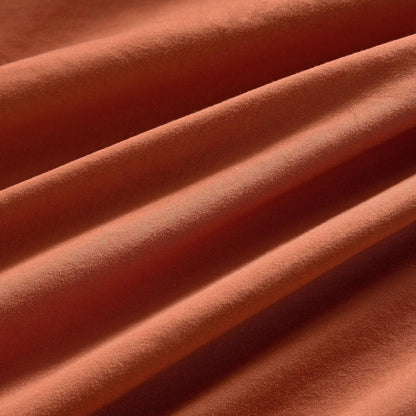Vintage Washed Microfibre King Pillowcases - Ultra Soft & Skin-Friendly - Set of 2 - 50cm x 90cm (Terracotta)