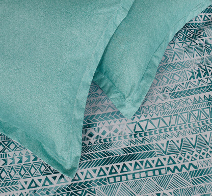 Noosa microfiber reversible quilt cover set-super king size