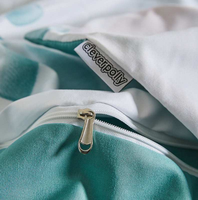 Microfiber Reversible Quilt Cover Set - Olinda - Super King Size