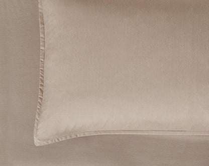 Bamboo Microfibre Standard Pillowcase x2 (one pair) - Linen