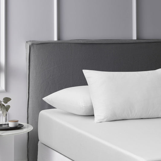 Accessorize White Washed Cotton Fitted Sheet Set King