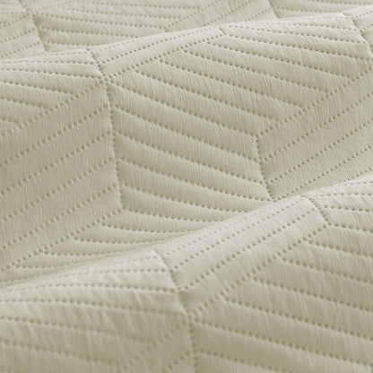 Ardor Maxwell Tan Embossed Vintage Washed Quilt Cover Set King
