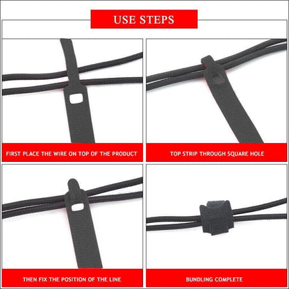 10/20/50PCS Reusable Hook and Loop Cable Ties Nylon Wire Cord Strap Organizer - 150 mm* 10 PCS