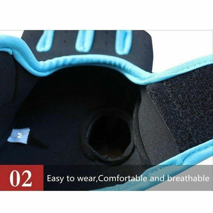 S Size Sports Gloves Weight Lifting Exercise Training Workout Bike Riding Men Women - Black+Purple
