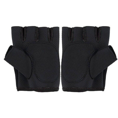 S Size Sports Gloves Weight Lifting Exercise Training Workout Bike Riding Men Women - Black+Purple