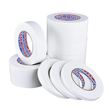 Double Sided White Pe Foam Sticky Tape Mounting Diy Craft Strong Adhesive 2.5M - 15mm*2.5m