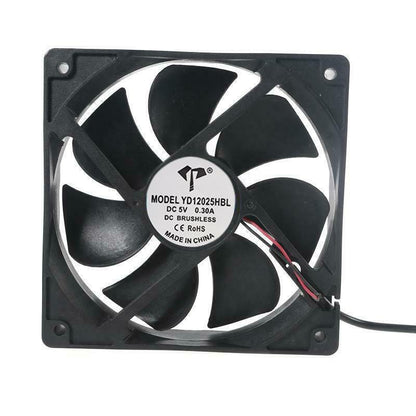 2Pcs 120Mm Usb Cooling Fan Silent Fan Computer Case Pc Cpu Case Dc 5V Office Au