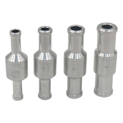 2X 6/8/10/12Mm One Way Non Return Check Valve Air Fuel Petrol Diesel Oil Vacuum - 6MM