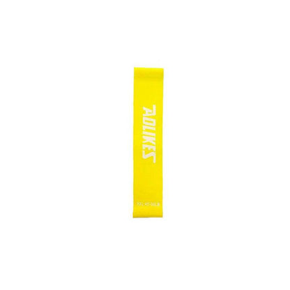 Aolikes Resistance Bands Power Heavy Strength Exercise Fitness Gym Yoga - Yellow 500*50*1.3 (45-50 lbs)