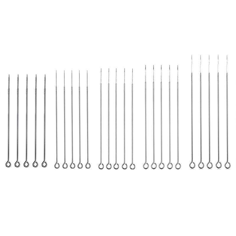 50Pcs Disposable Tattoo Needles Round Liner 1Rl 3Rl 5Rl 7Rl 9Rl Needles Au Stock - 1RL