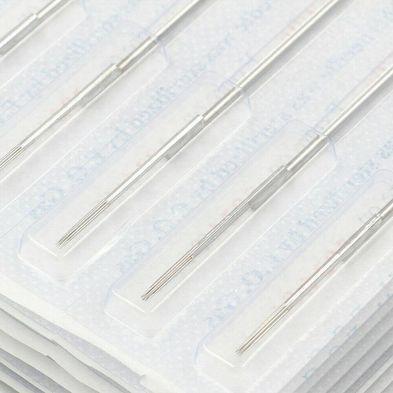 50Pcs Disposable Tattoo Needles Round Liner 1Rl 3Rl 5Rl 7Rl 9Rl Needles Au Stock - 1RL