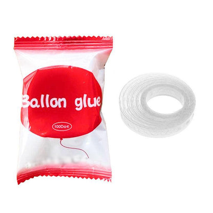 Balloon Glue Dots Photo Adhesive Bostik Party Doubletape Scrapbooking - 5M Double Hole Arch Strip