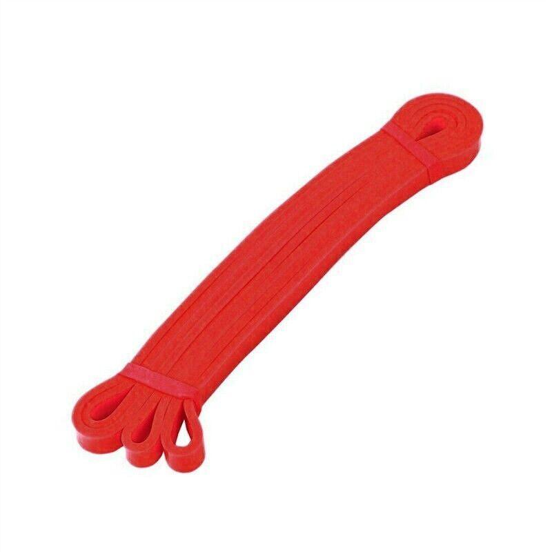 Heavy Duty Resistance Yoga Band Loop Exercise Fitness Workout Band Gym Band - Yellow 5-15 lbs (6.4mm*2080mm)