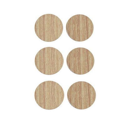 54 X Self Adhesive Decorative Screw Cover Caps Holes Cams Furniture Kitchen 20mm - PC 106