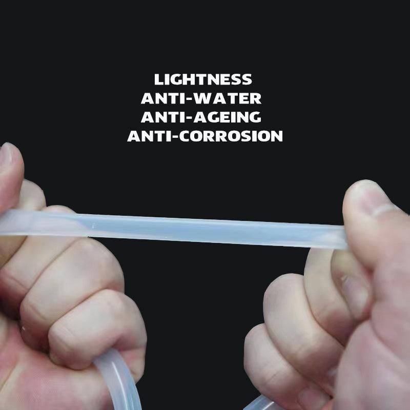 Food Grade Transparent Silicone Rubber Tube Hose Pipe Clear Beer Milk Soft 1M - 10*14mm