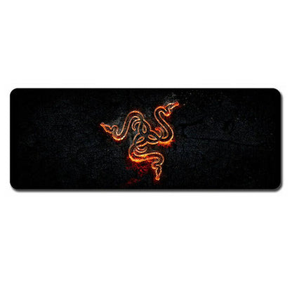 Gaming Keyboard and Mouse Pad Extended Desk Mat 800x300mm Non Slip Base - 08