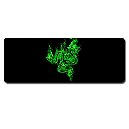 Gaming Keyboard and Mouse Pad Extended Desk Mat 800x300mm Non Slip Base - 13