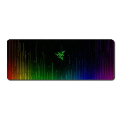 Gaming Keyboard and Mouse Pad Extended Desk Mat 800x300mm Non Slip Base - 16