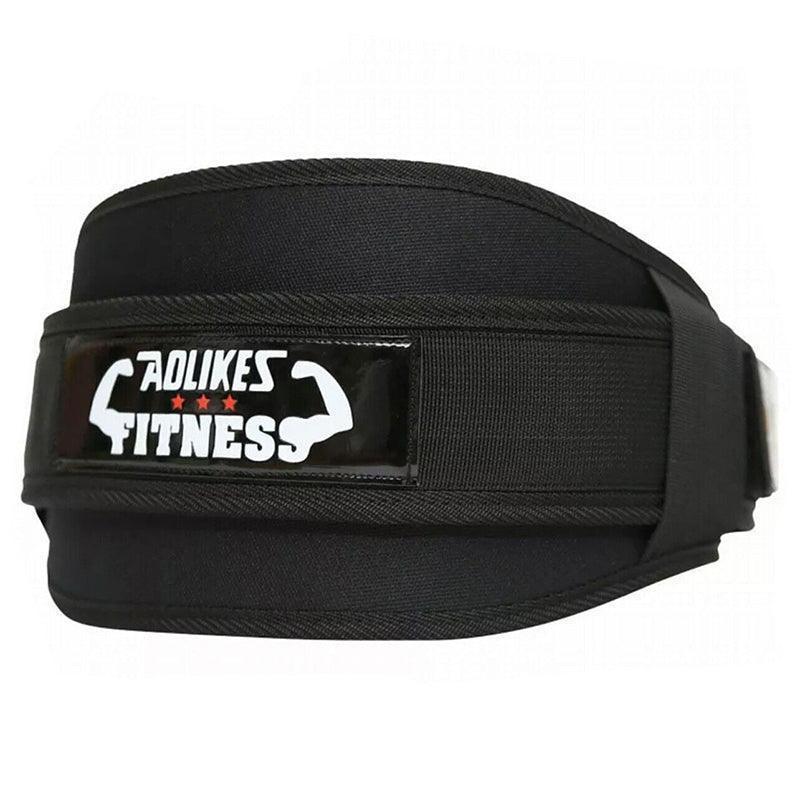Fitness Weight Lifting Belt Barbell Dumbell Training Back Support Men Women M - Yellow-M