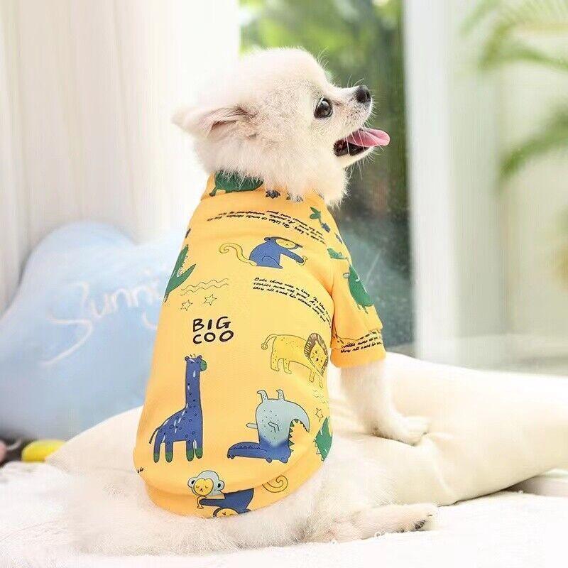 XS Cute Pet Dog Warm Jumper Sweater Clothes Cat Knitwear Knitted Coats Winter - Blue Rabbit