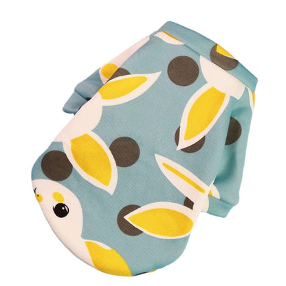 S Size Cute Pet Dog Warm Jumper Sweater Clothes Cat Knitwear Knitted Coats Winter - Green Lemon