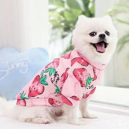 S Size Cute Pet Dog Warm Jumper Sweater Clothes Cat Knitwear Knitted Coats Winter - Green Lion