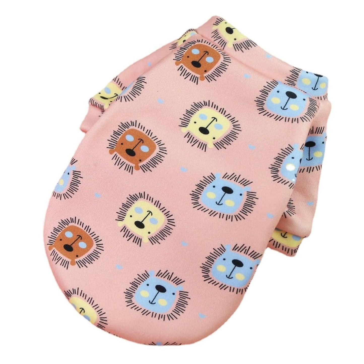 M Size Cute Pet Dog Warm Jumper Sweater Clothes Cat Knitwear Knitted Coats Winter - Yellow Duck