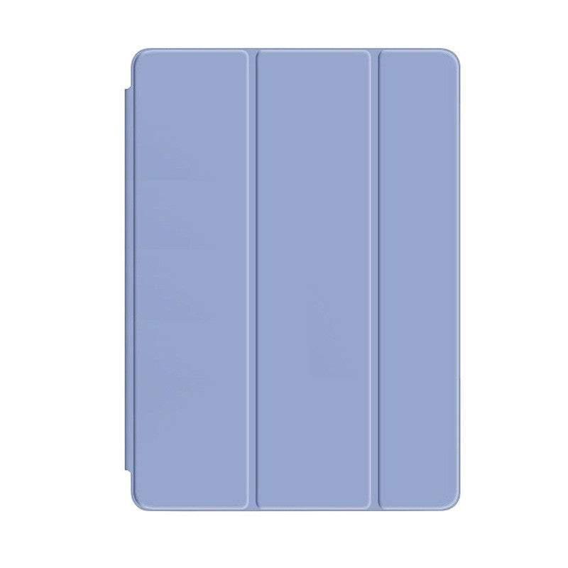 Shockproof Silicone iPad Air 4 Cover with Pencil Slot and Smart Wake - Lavender Grey