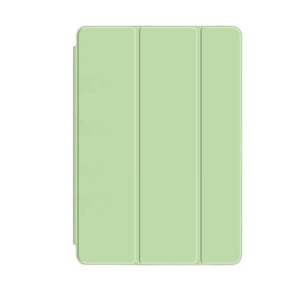 Shockproof Silicone iPad Air 4 Cover with Pencil Slot and Smart Wake - Dark Green