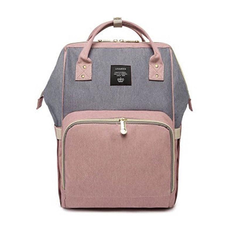 Luxury Multifunctional Diaper Nappy Backpack Maternity Mummy Changing Bag - Navy