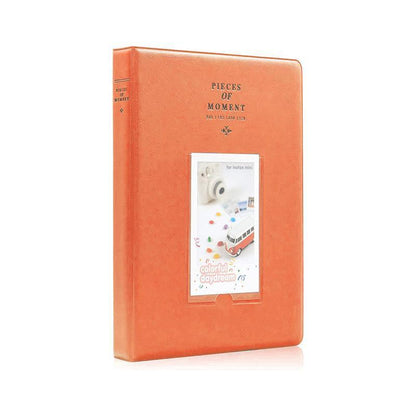 128 Pockets Album Case Storage For Polaroid Photo FujiFilm Camera Film - Lake Blue