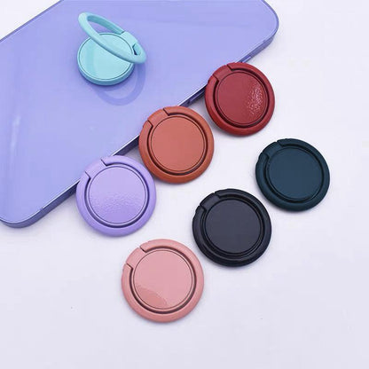NEW 1PC Ring Mobile Phone Holder Solid Color Ring Bracket 360 Rotation - Dark Green