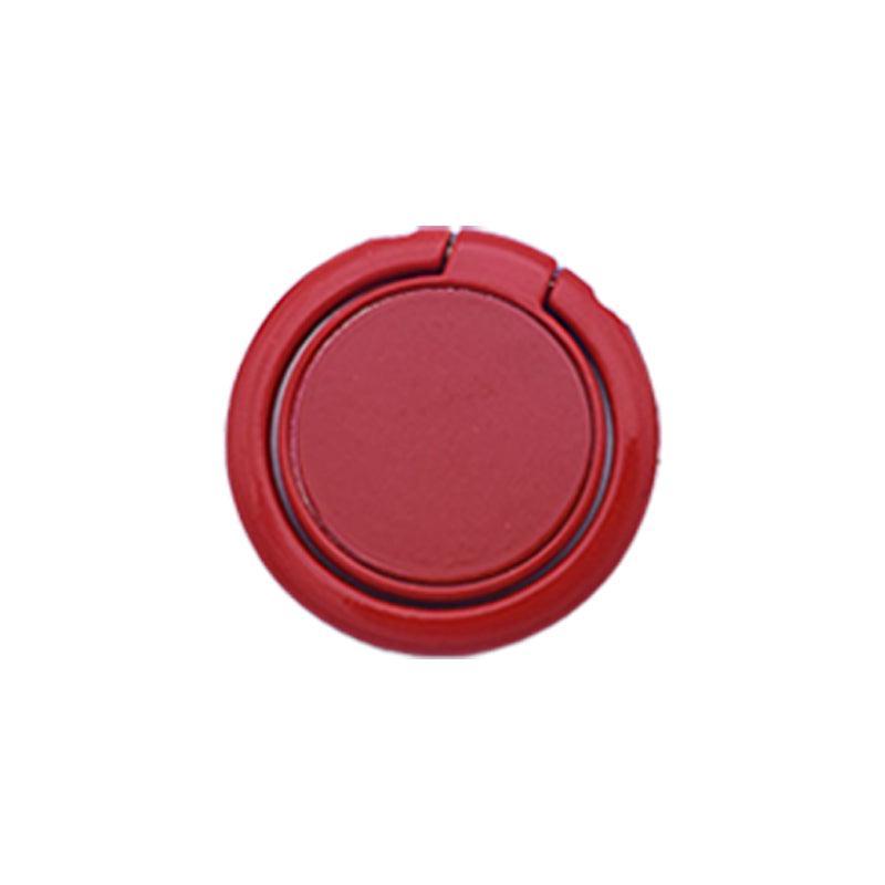 NEW 1PC Ring Mobile Phone Holder Solid Color Ring Bracket 360 Rotation - Pink