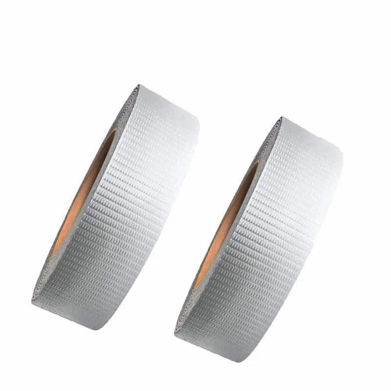 5M Waterproof Tape Butyl Rubber Aluminium Foil Roof Pipe Caravan Repair Flashing - 15cm*5m*1 Unit