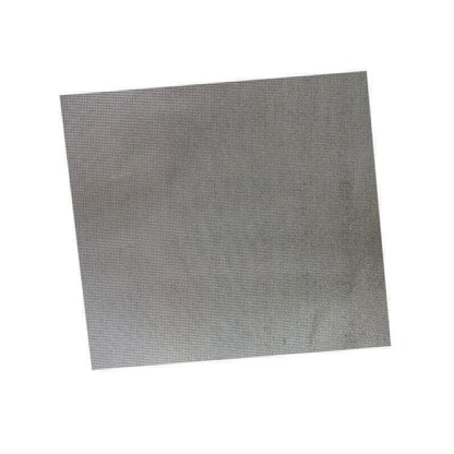 100Pcs Aluminium Foil Chocolate Wrappers 20cm Squares - Brown/Embossed