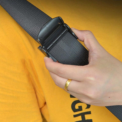 2pcs Car Strap Positioning Clip Buckle Adjuster Clamp for Comfort and Pressure Relief - Blue