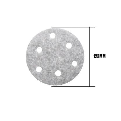 100x 123mm 6/8-Hole Sanding Discs Hook Loop Orbital Sander Pads 80 120 240 Grit - 400 Grits（8-Hole）
