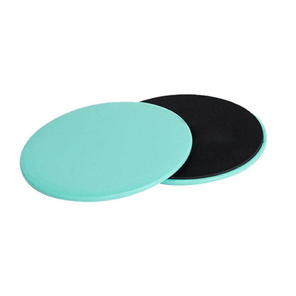 2PCS Core Sliding Discs Fitness Sliders for Home Gym Yoga Gliding Exercise 17cm - Purple