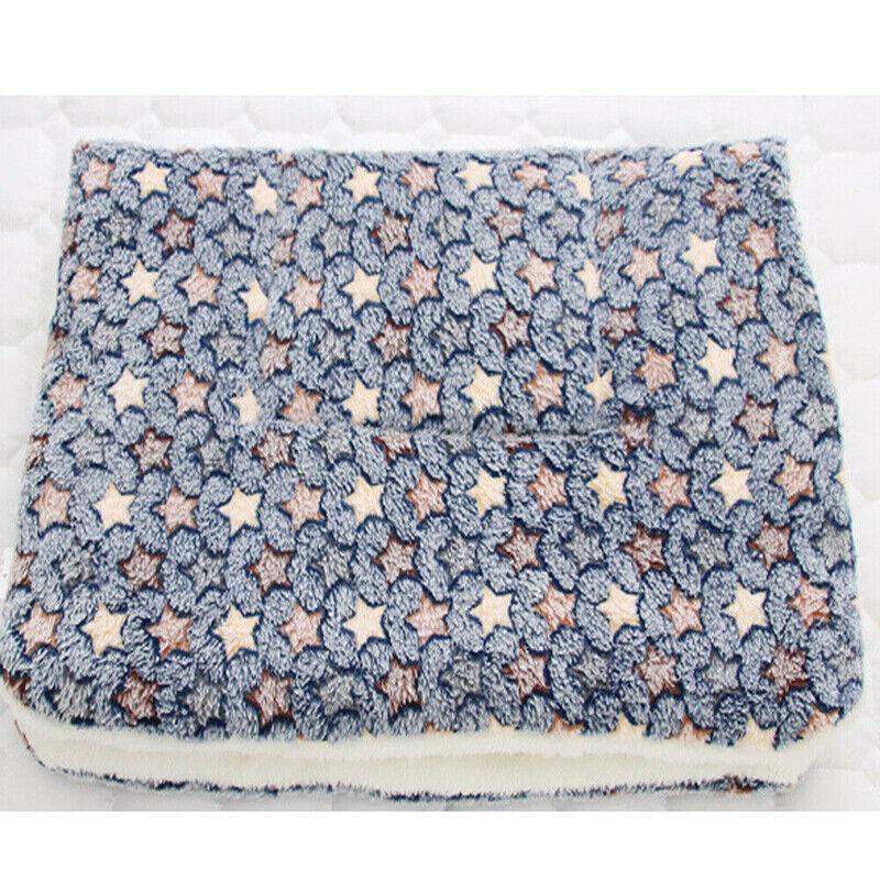 S Size Puppy Dog Cat Cushion Mattress Blanket Bed Soft Warm Pet Pad Winter Kennel House - Pink Bear