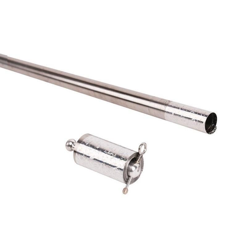 Magic Telescopic Portable Martial Arts Metal Pocket Staff Pocket 110Cm-150Cm - Black 1.1M