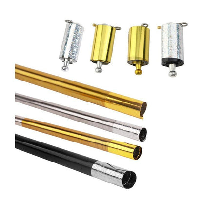 Magic Telescopic Portable Martial Arts Metal Pocket Staff Pocket 110Cm-150Cm - Gold 1.5M
