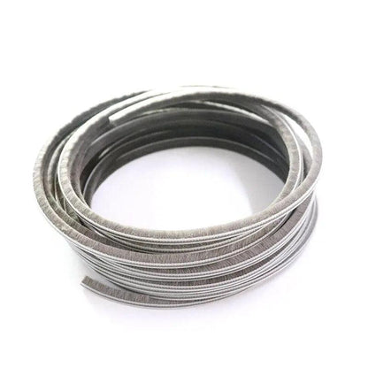 10M Hairy Seal Brush for Door & Window Draught Exclusion - 5x6mm（10M）
