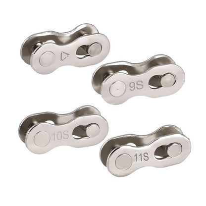 6/7/8/9/10/11 Speed 5 Pairs Bike Chain Master Link Connector QR + Simple Tool - 9 Speed Chain Link