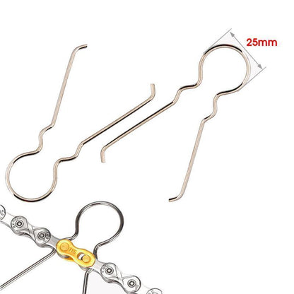 6/7/8/9/10/11 Speed 5 Pairs Bike Chain Master Link Connector QR + Simple Tool - 9 Speed Chain Link