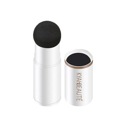 Eyebrow Shaping Kit Waterproof One Step Perfect Brow Stamp Stencils Makeup Set - Dark Brown