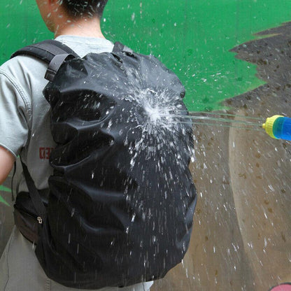 M Size Outdoor Foldable Backpack WaterProof Rain Cover Rucksack Camping Travel Bag - Green