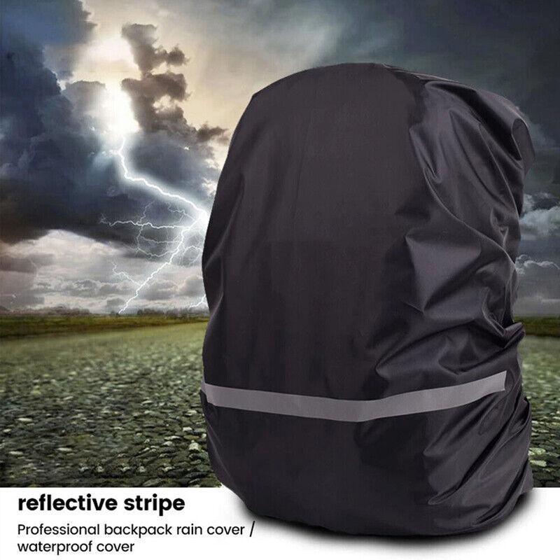 M Size Outdoor Foldable Backpack WaterProof Rain Cover Rucksack Camping Travel Bag - Green