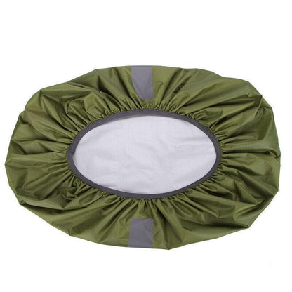 M Size Outdoor Foldable Backpack WaterProof Rain Cover Rucksack Camping Travel Bag - Orange
